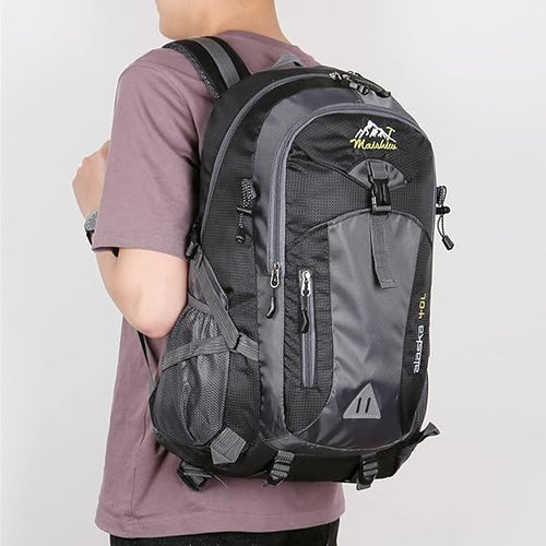 BOLSO CAMPING 50 L ULTRA ESPACIOSO NEGRO
